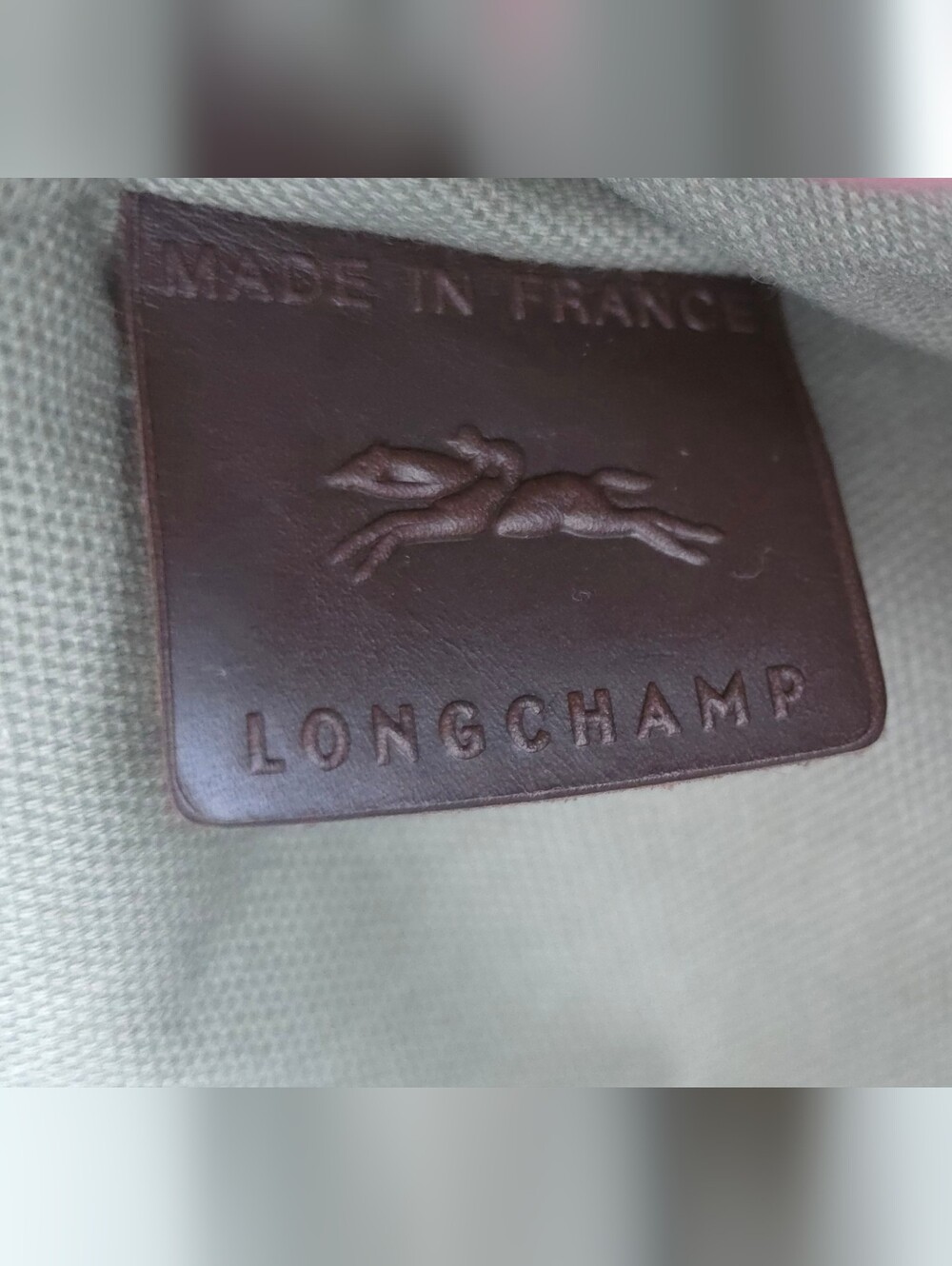 Longchamp Le Smart L Handbag Mocha  Leather - Picture 10 of 12